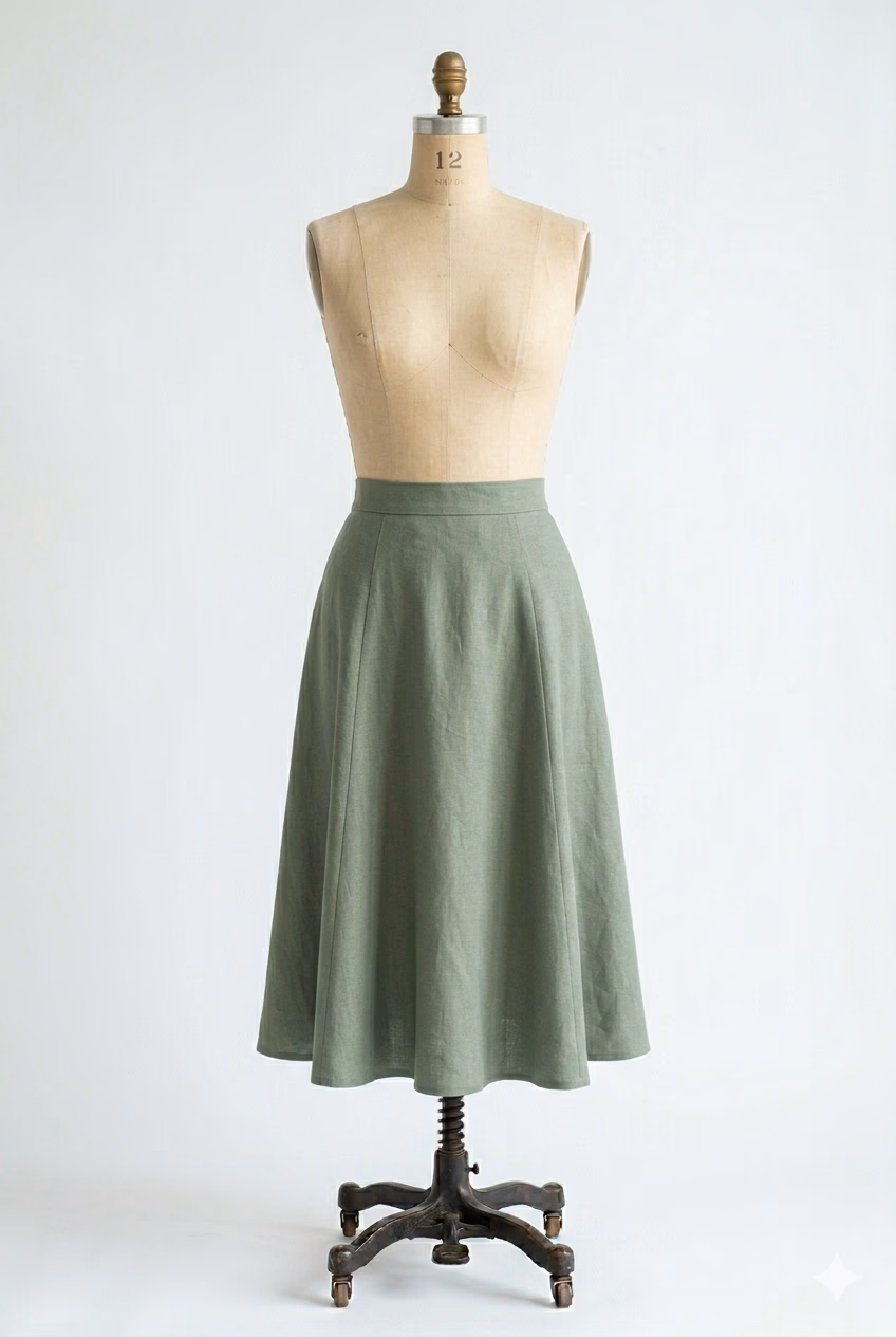 Jupe verte